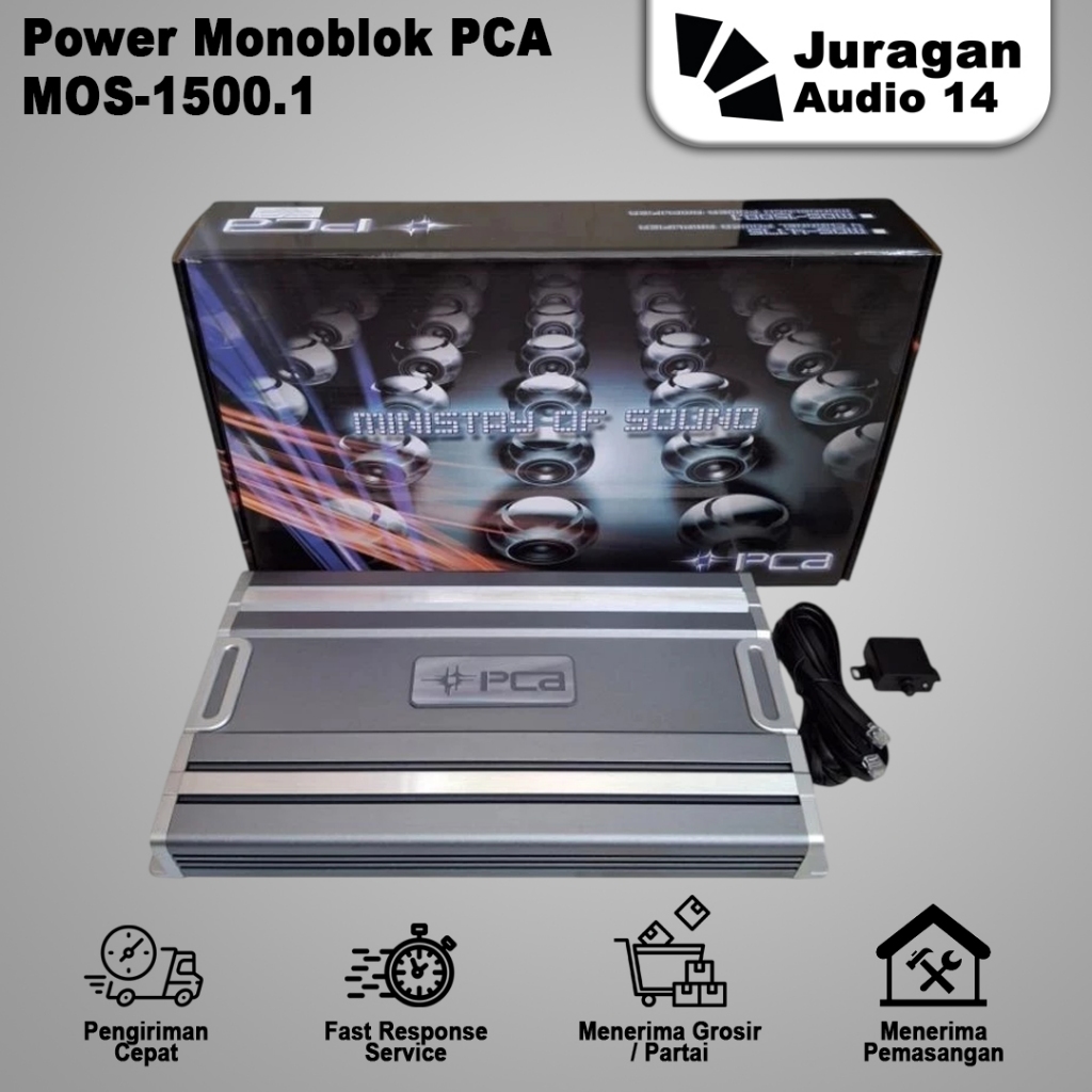 Power Monoblok PCA MOS-1500.1: Monoblok Power Mobil