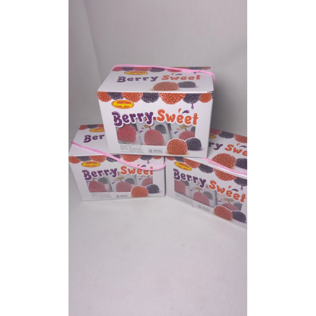 

RANJANI Harga Murah Berry Sweet 1 Box isi 30 pcs | Permen Jelly (Gummy) Rasa Buah Berry