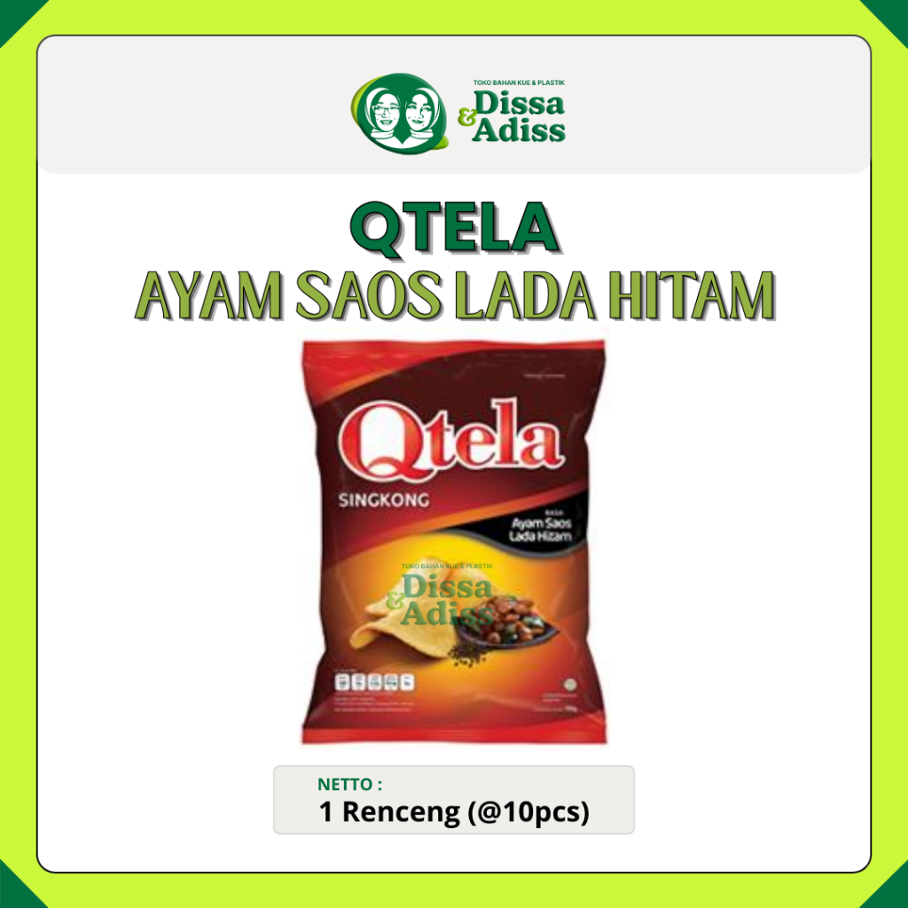 

Qtela Singkong all var - Netto 23gr