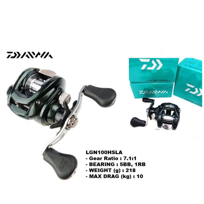 Reel Bait Casting Daiwa Laguna 100 HSLA