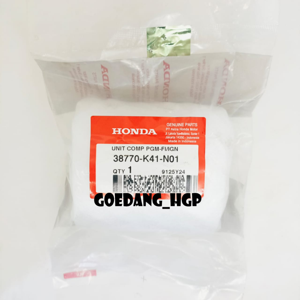 Unit Comp PGM FI IGN BLADE FI & SUPRA X 125 FI ORI AHM 38770K41N01