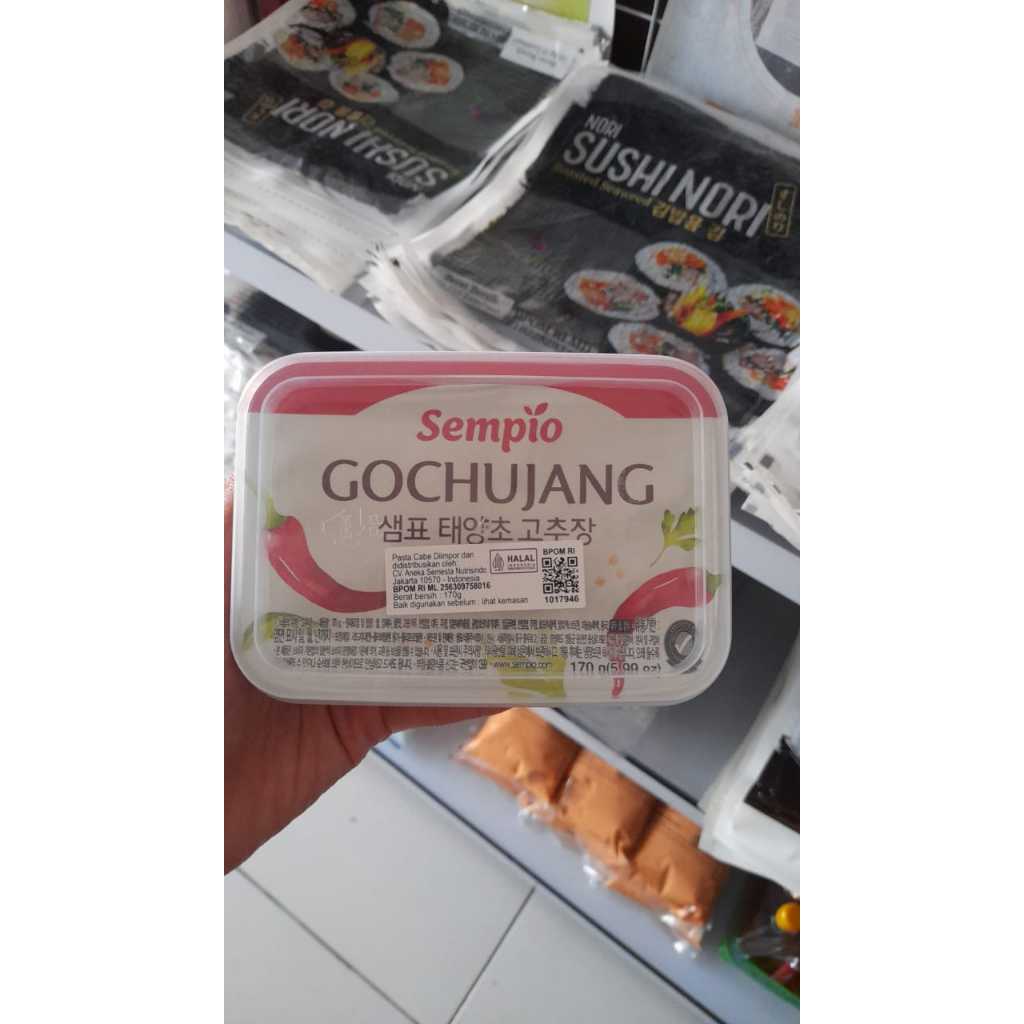 

Sempio gochujang halal/hot pepper pasta 170gr