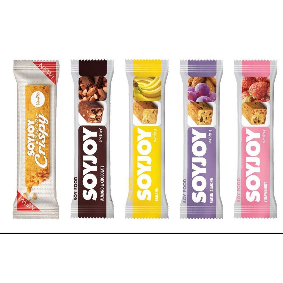 

SOYJOY SNACK BAR SEHAT DARI KEDELAI ECER PER BAR 30 GRAM
