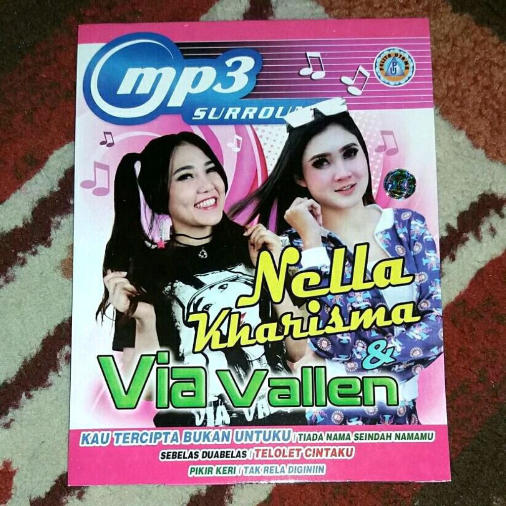 CD MP3 NELLA KHARISMA & VIA VALLEN - DANGDUT KOPLO TERBAIK