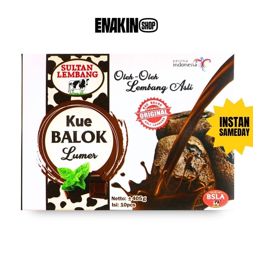

Kue Balok Lumer Sultan Lembang Bandung Asli (Instan/ Same Day)