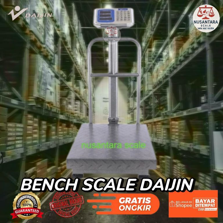 Timbangan Duduk Daijin 100kg 30X40cm Daijin / Timbangan Duduk 100 kg