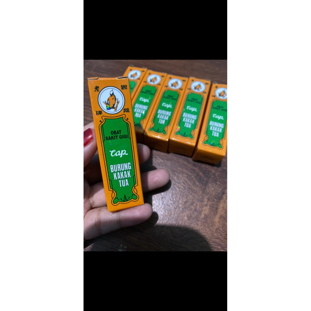 OBAT SAKIT GIGI MINYAK CENGKEH BURUNG KK TUA