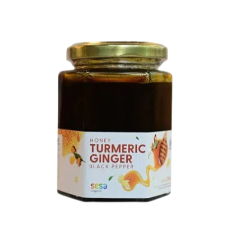 

Sesa Honey Turmeric Ginger 250ml - Madu Alami Kesehatan Keluarga
