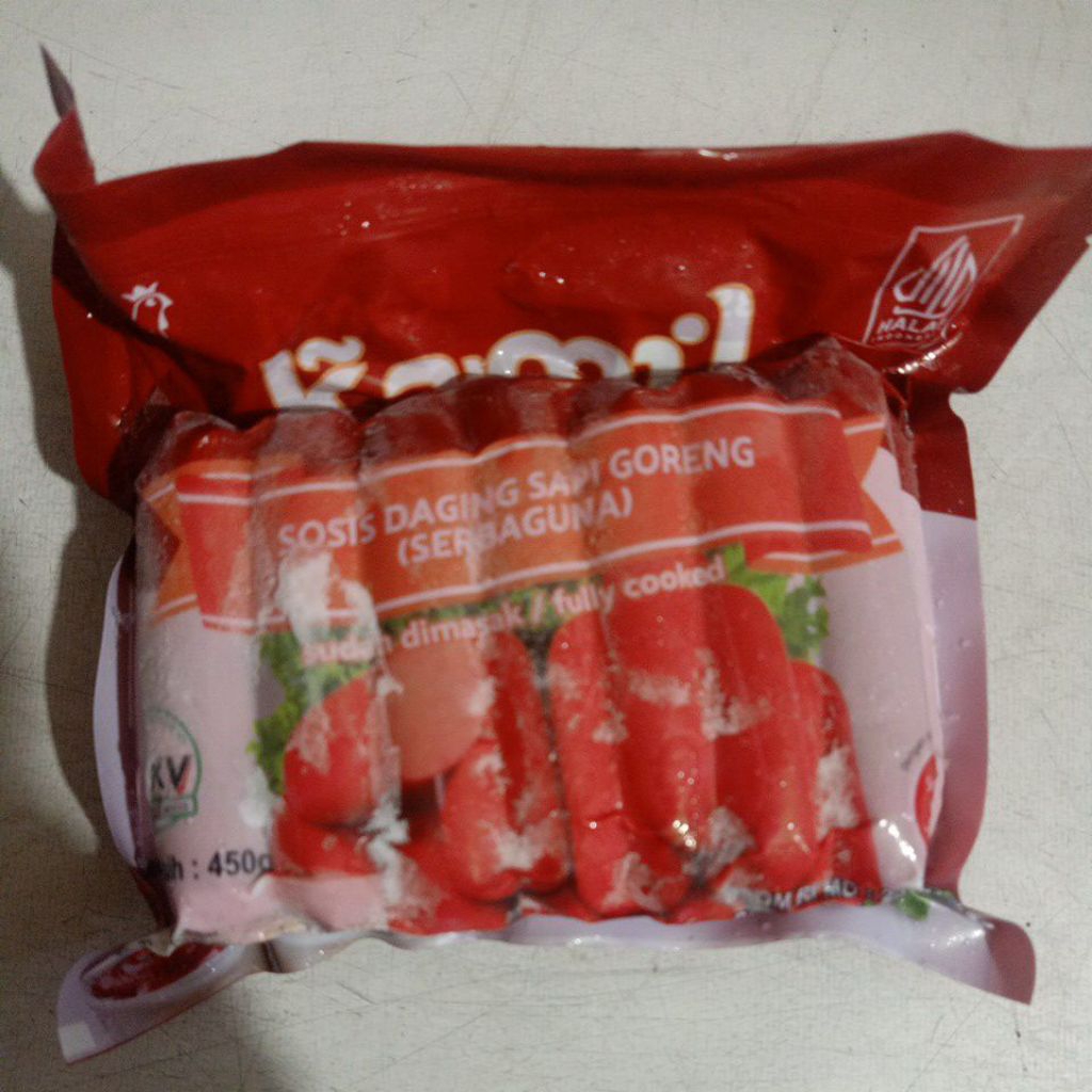 

kamil sosis daging sapi goreng(serbaguna)