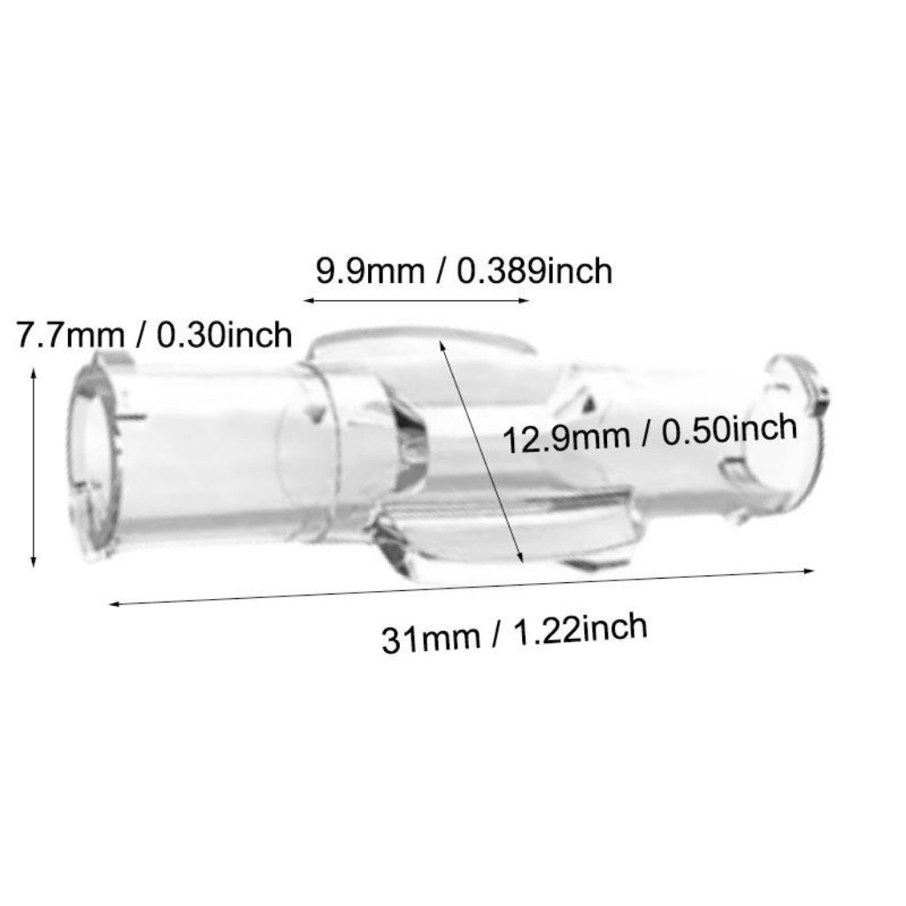 Connector Spuit Head Screw Stopcock Syringe Konektor