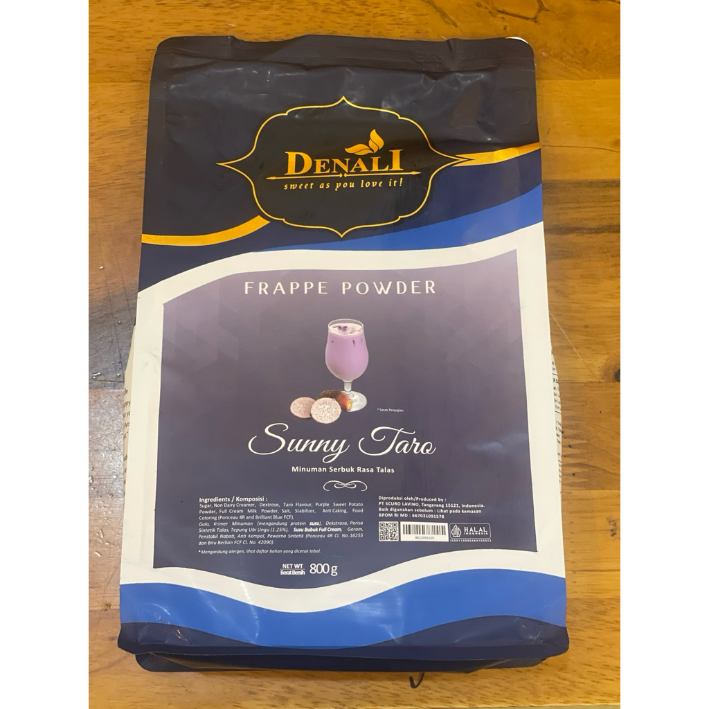 

Bubuk Powder Frappe Sunny Taro 800Grm