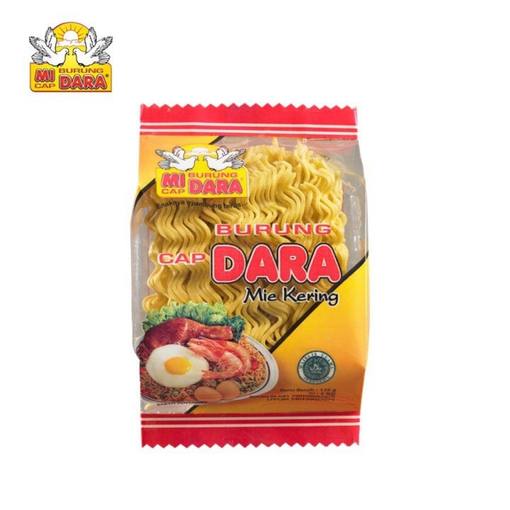 

Mie Burung Dara 136gr