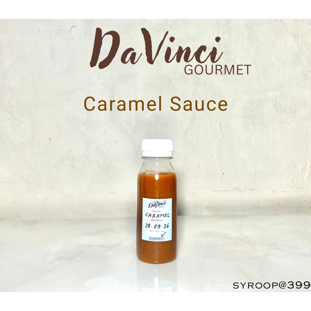 

Davinci Caramel Sauce Repack 30ml 50ml 100ml 250ml