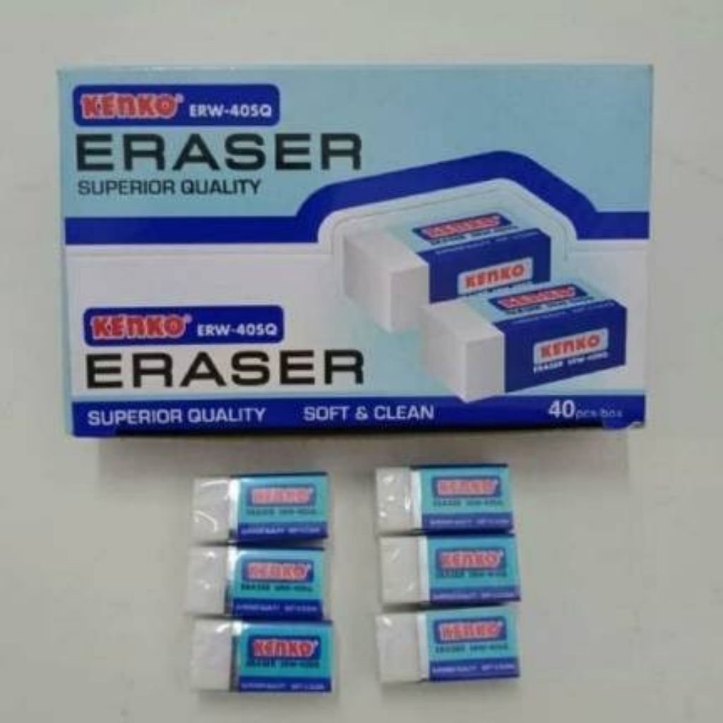 

Promo 24 Pcs BIG PenghapusPensil Putih Kecil Dust Free ER-9401