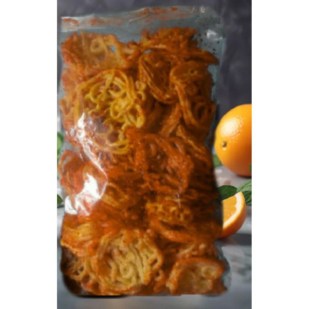

SEBLAK KERUPUK MIE KUNING PEDAS DAUN JERUK 250GR
