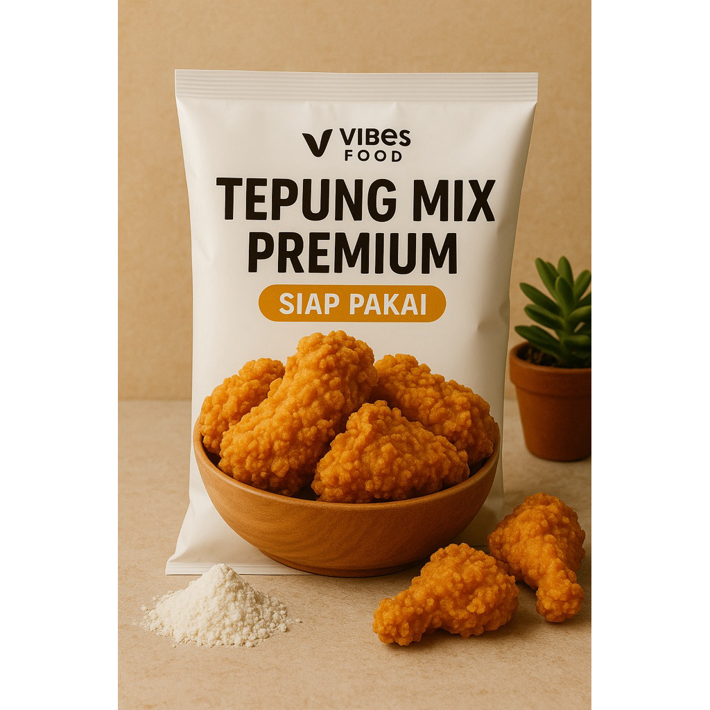 

(TERLARIS) Tepung Ayam Kentucky Mix Premium Tepung Crispy Fried Chicken KFC MCD Ayam Geprek Renyah Wangi | Tepung Serbaguna