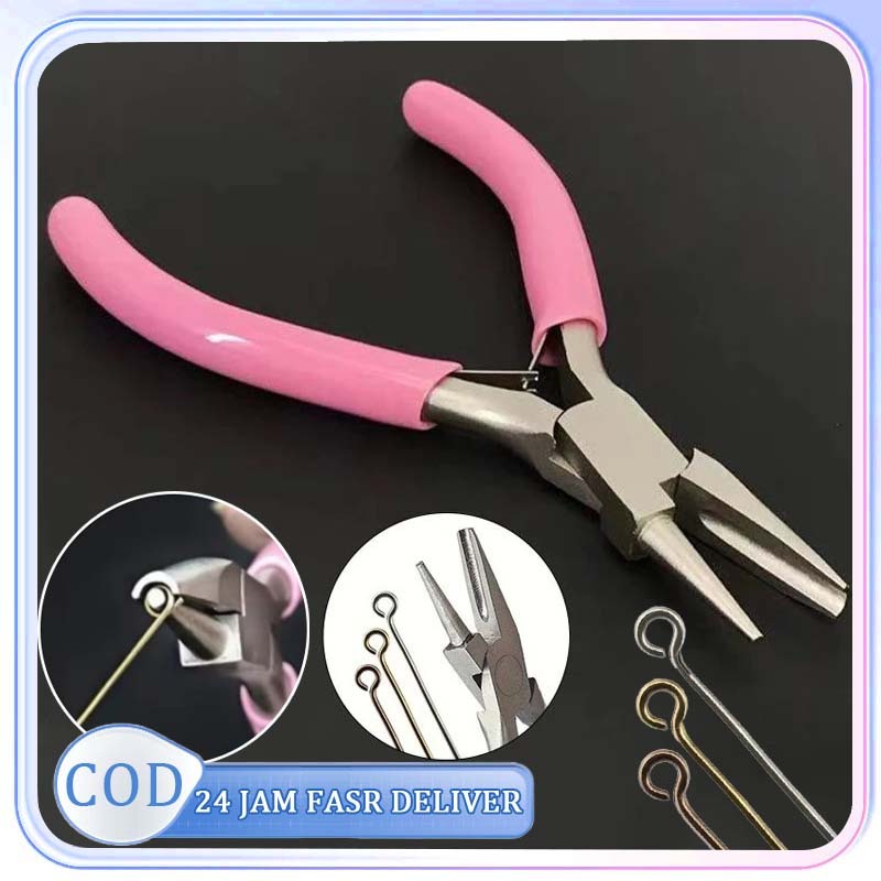 Tang Bulat Untuk Kawat Tang Kawat Bunga Tang Loop Pembulat Kawat Tang Bulat Khusus Jewelry