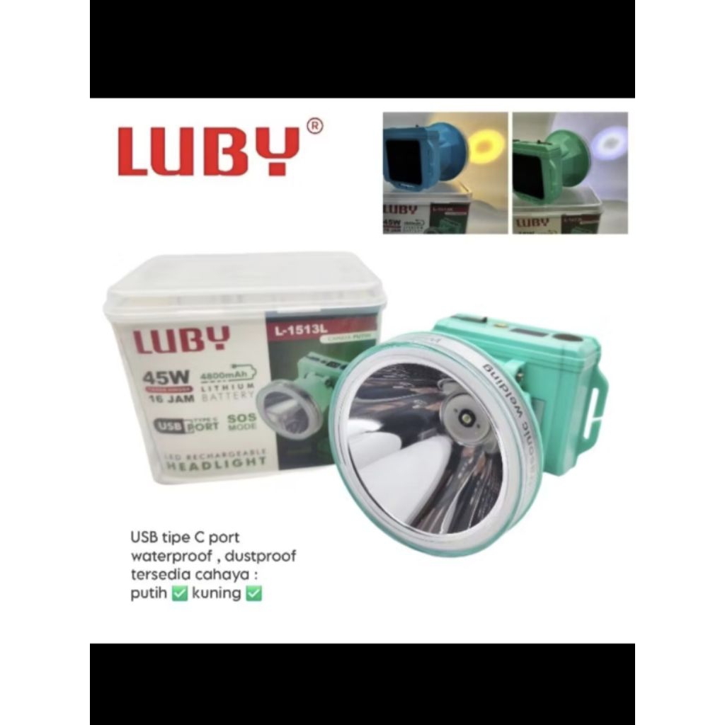 senter kepala luby 45 Watt L-1513K