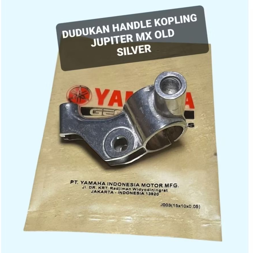 dudukan handle kopling jupiter mx old silver
