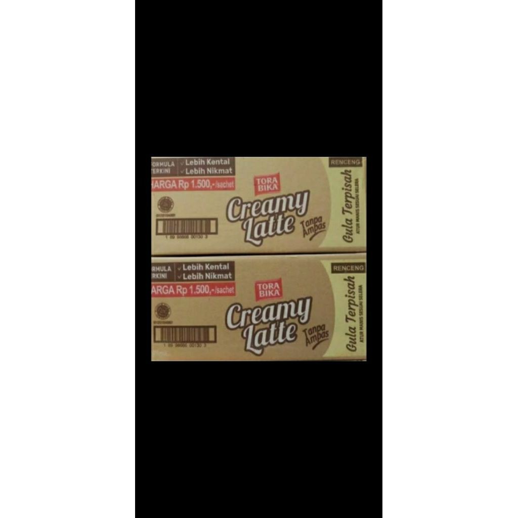 

Torabika creamy latte 1 karton (1dus)