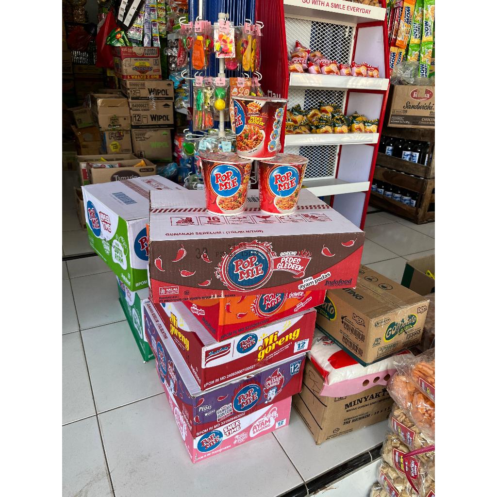 

Pop Mie Pedas Dower Tersedia Berbagai Rasa