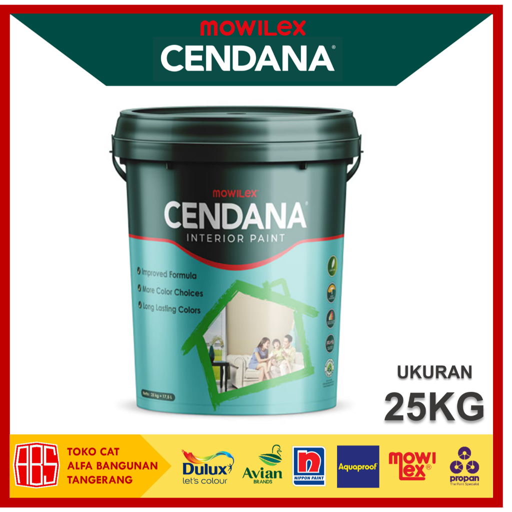 Mowilex Cendana Interior - Cat Dinding Interior 25KG