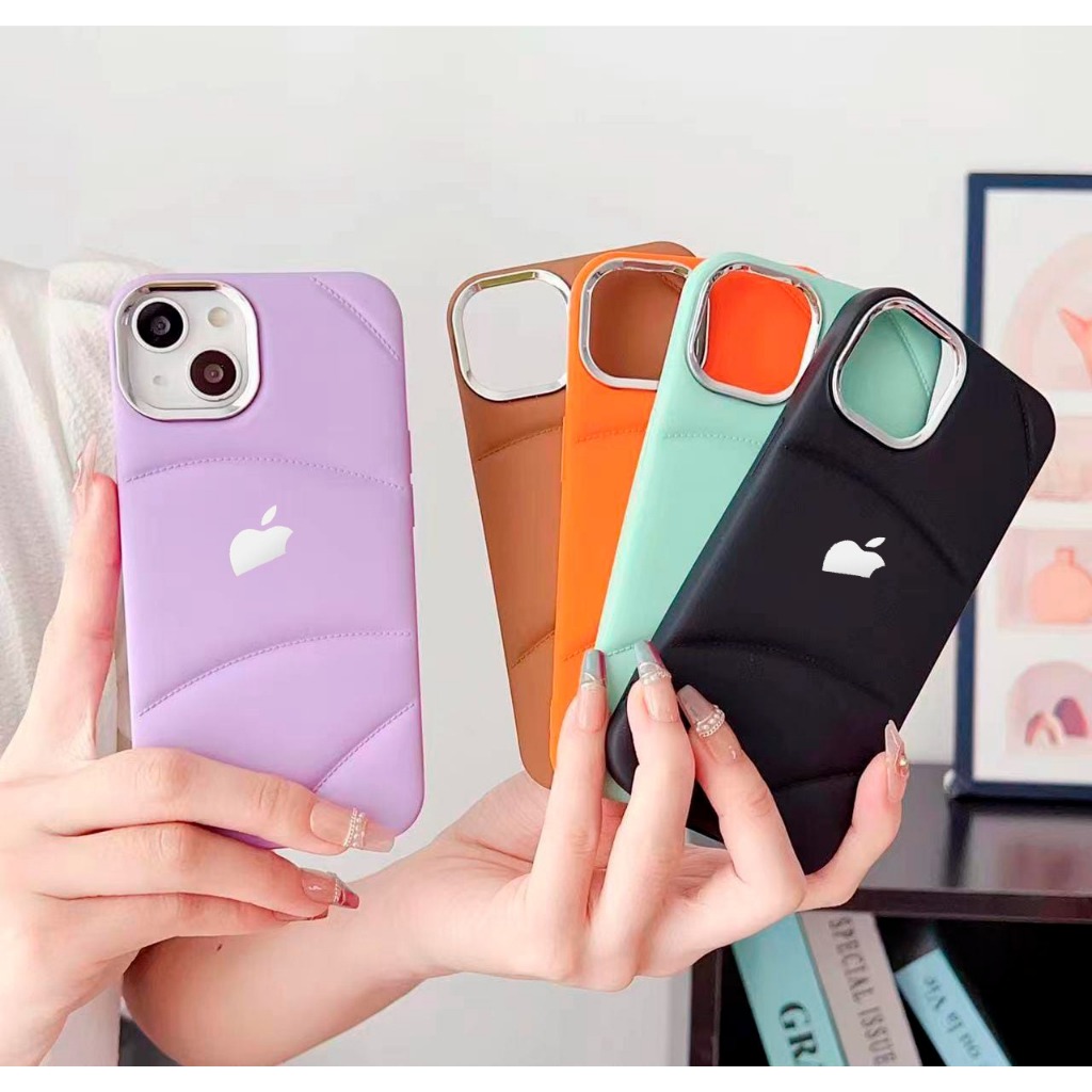 Case Premium Elegan Creative Stiker Logo Compatible Iphone 7 7+ X Xs Xr 11 12 13 14 15 Pro Plus Prom