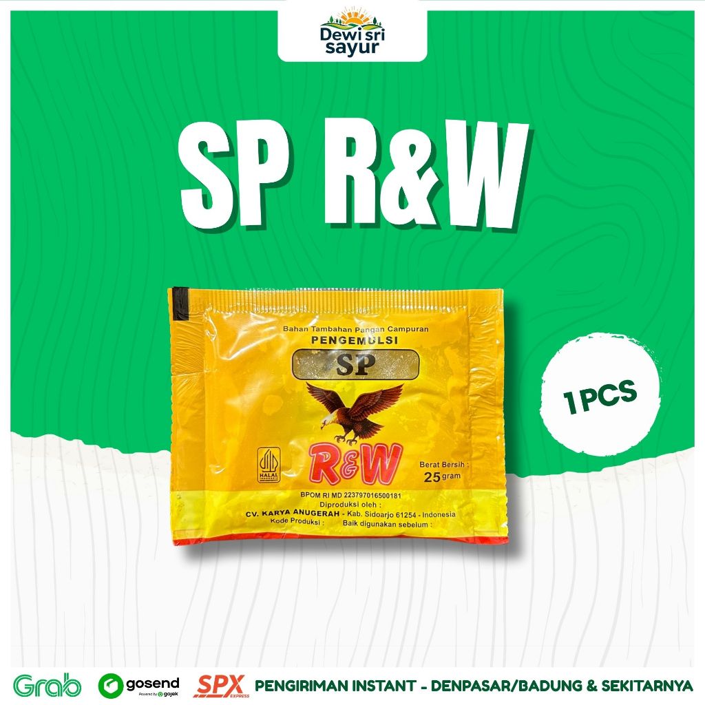 

SP R&W 1 Pcs – Dewi Sri Sayur