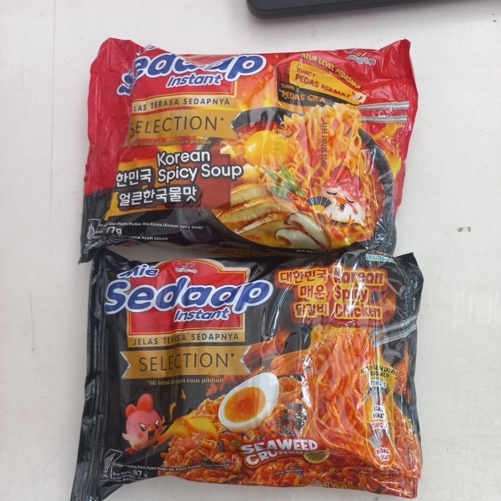 Mie Sedaap Selection | mie sedap Korean spicy soup | mie sedap korean spicy chicken