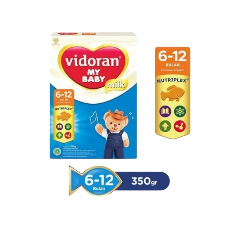 Vidoran 6-12 bulan 350gr, 575gr