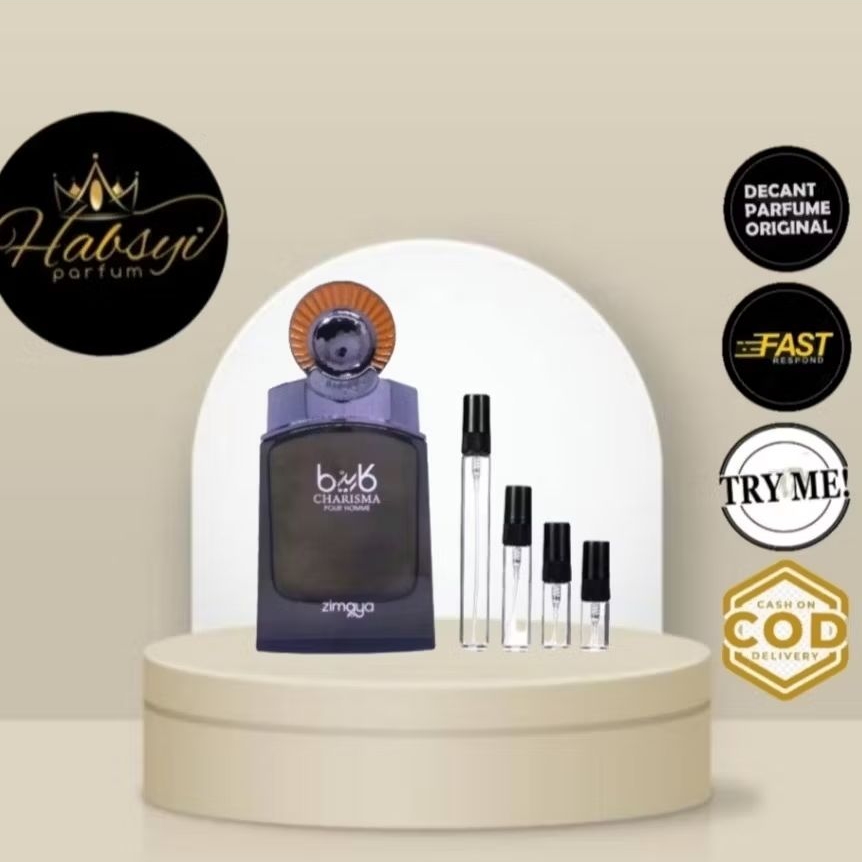 DECANT ZIMAYA CHARISMA HOMME 10ML/5ML/2ML