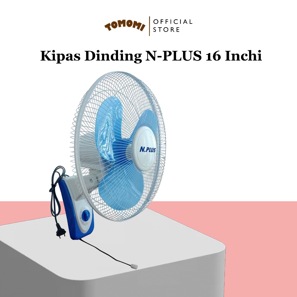 Kipas Angin TD N-Plus 16 Inchi Original Bergaransi / Kipas Dinding Premium
