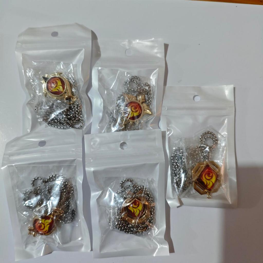 Kalung Vision Pyro Genshin Impact
