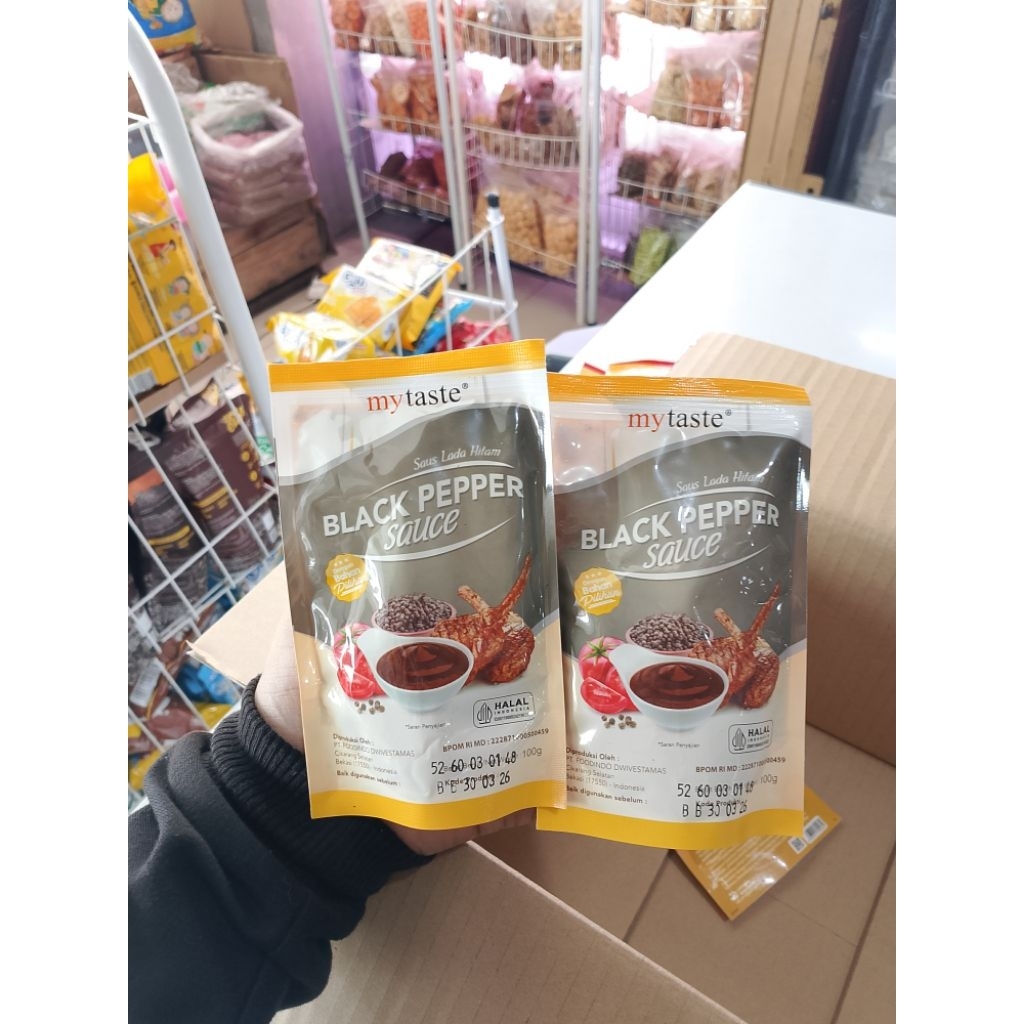 

My Taste Saus Lada Hitam 100 gr