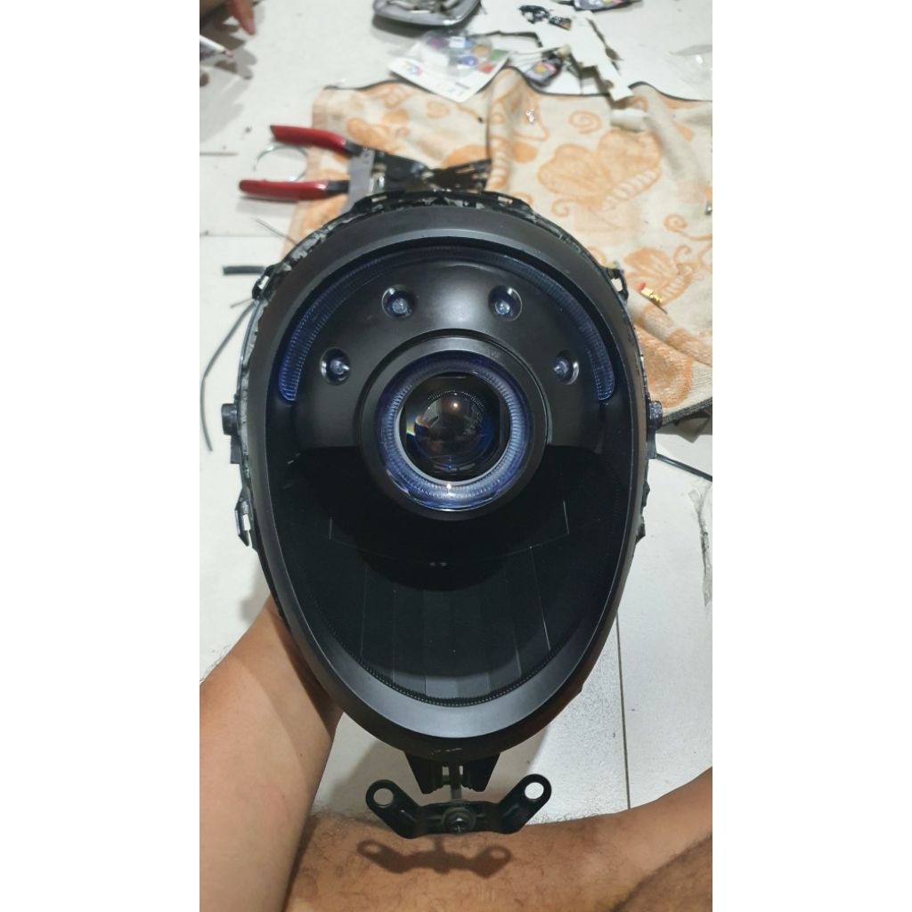 Bi Led Matrix Scoopy Fullset Reflektor by Isun x B9 Projct