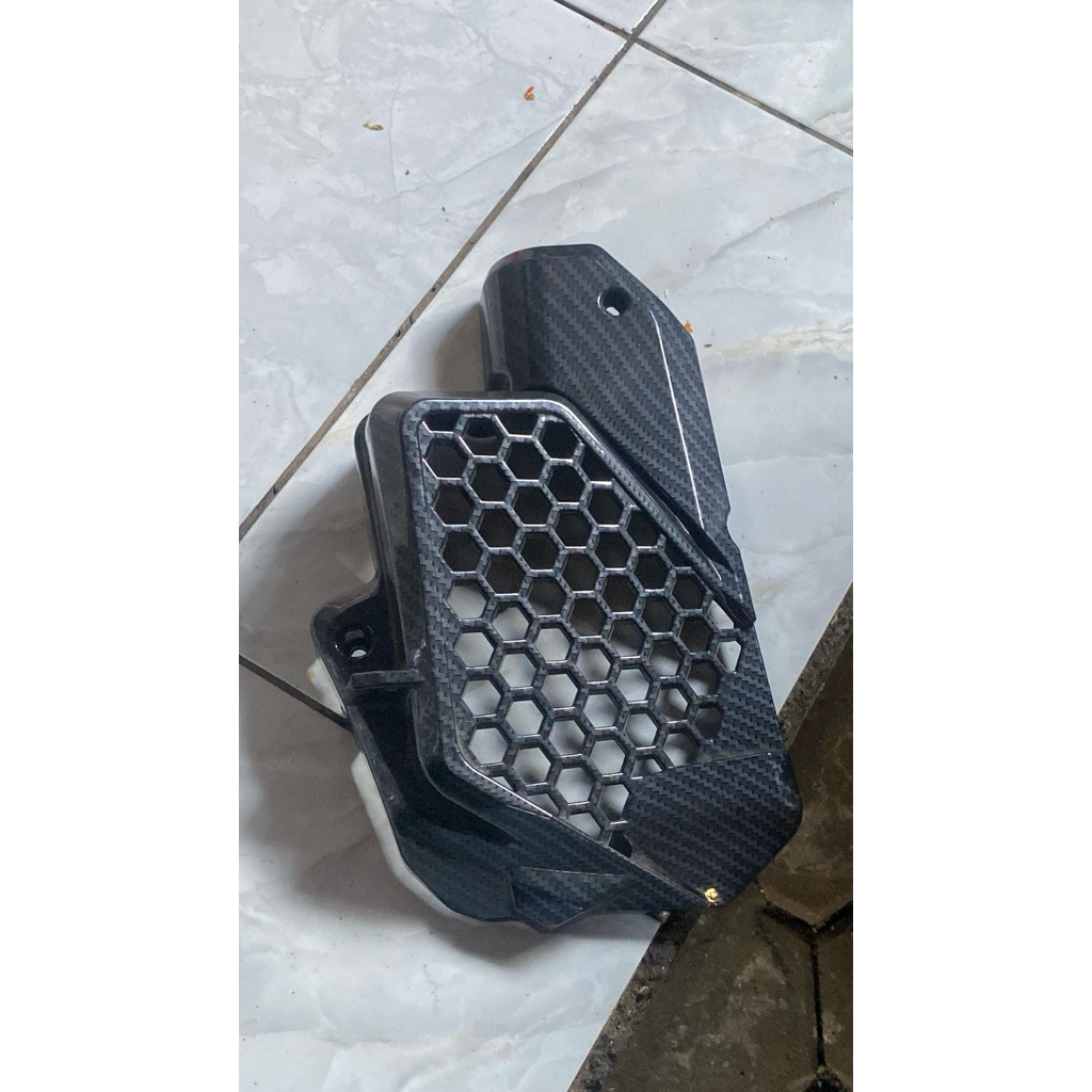 COVER RADIATOR CARBON WTF PCX 160
