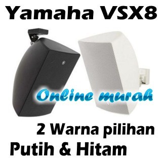 speaker yamaha vsx8 / SPEAKER YAMAHA VSX8 2 buah hitam & putih original