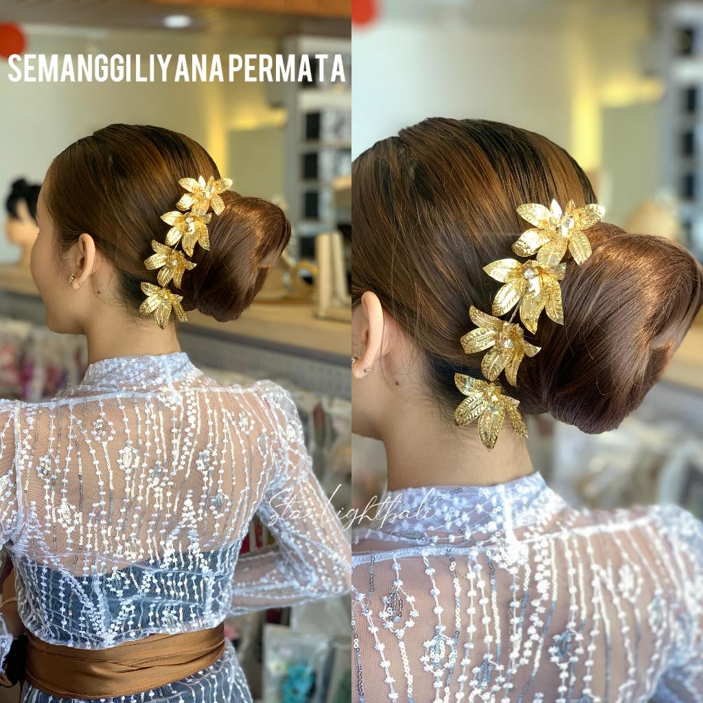 STARLIGHT BALI - Semanggi Liyana Permata / Semanggi Gold / Aksesoris Rambut / Semanggi Bali / Akseso