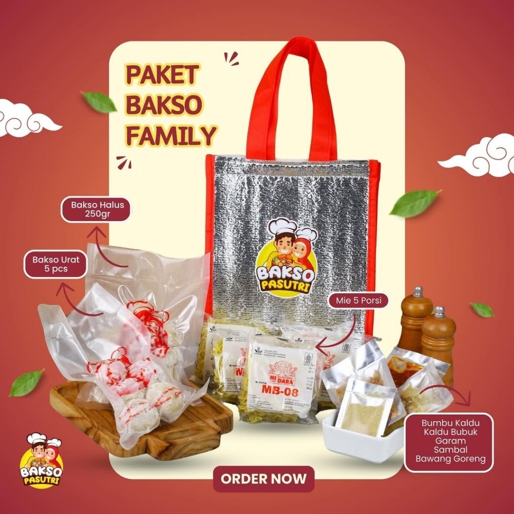 

Paket Bakso 5 Porsi Siap Saji Lengkap dengan Mie dan Bumbu Tinggal Rebus