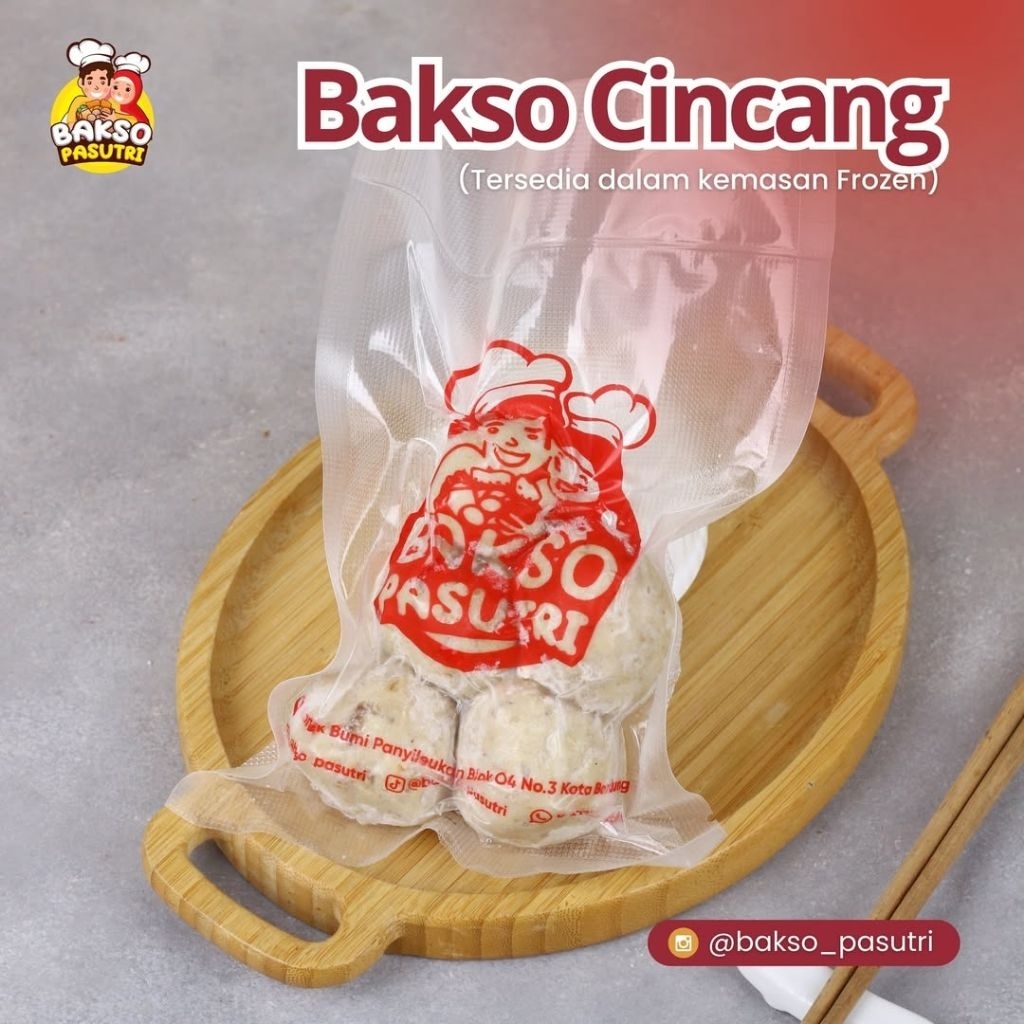 

Bakso Besar Cincang/Urat isi 5 Butir