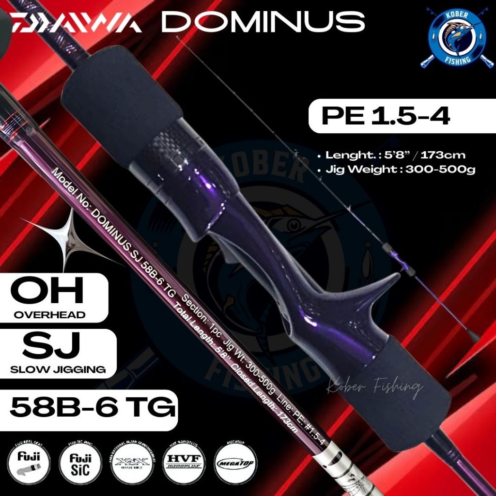 JORAN OH DAIWA DOMINUS SLOW JIGGING
