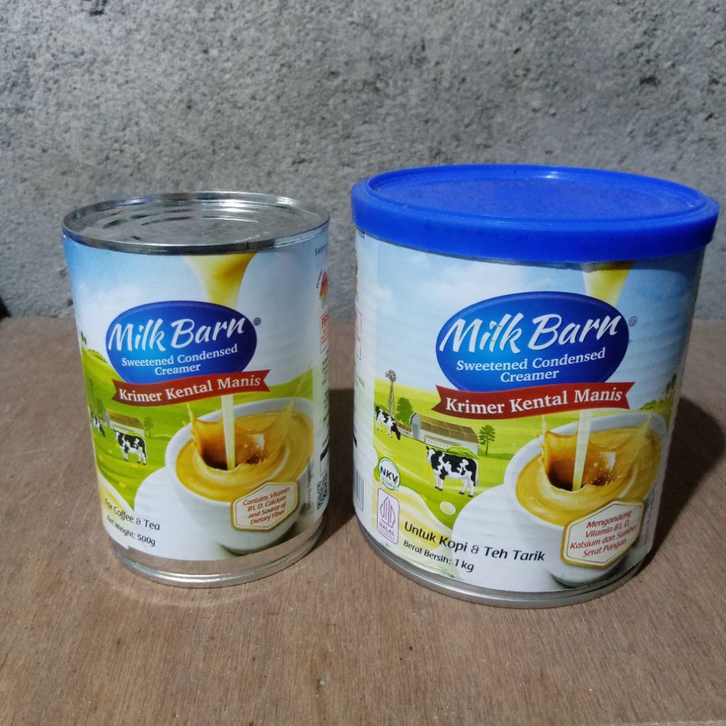 

SUSU milk barn krimer kental manis 500gr dan 1kg kaleng
