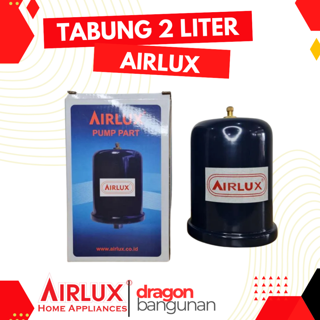 Airlux Tabung Angin 2 Liter (Pressure Tank) / Tabung Angin