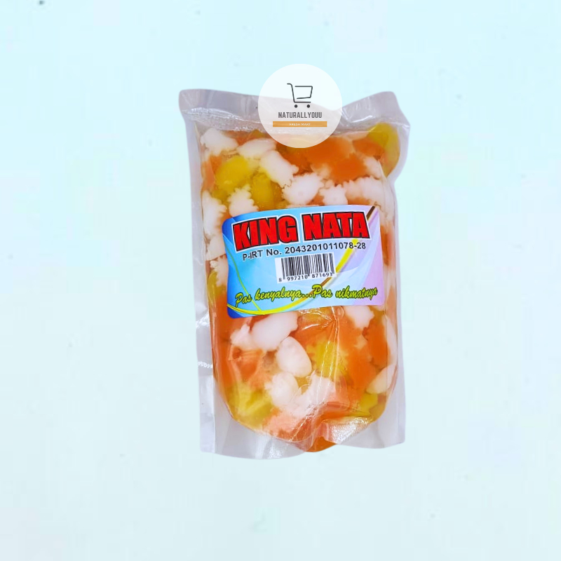 

King Nata Jelly Minuman Jeli Warna Warni Pelangi 610gr