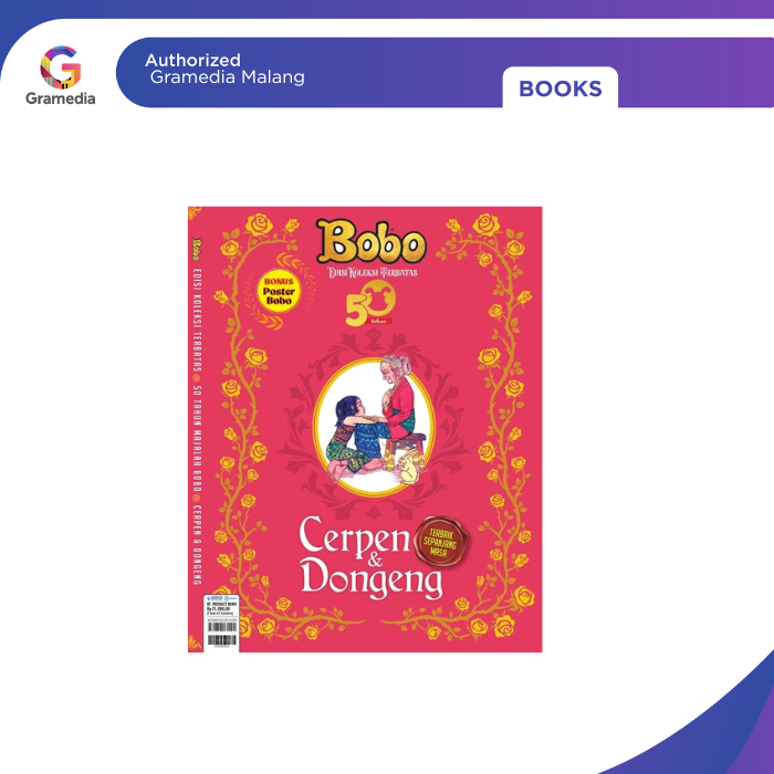 Gramedia Malang - Bobo 50 Tahun Cerpen & Dongeng