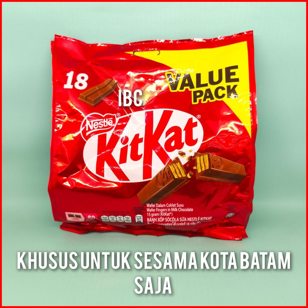 

KitKat Value Pack isi 18pcs 270 gram