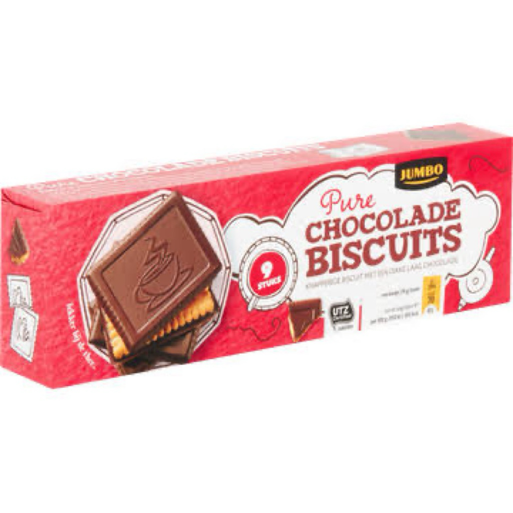 

Pure chocolade Biscuits – Jumbo
