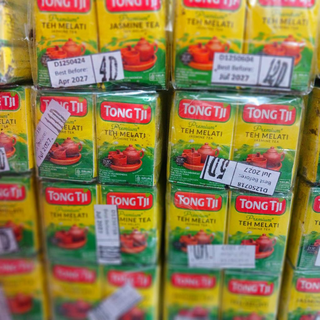 

10 Sachet Teh Tubruk Tongtji Teh Bubuk Tongji Premium @9g × 10 pcs