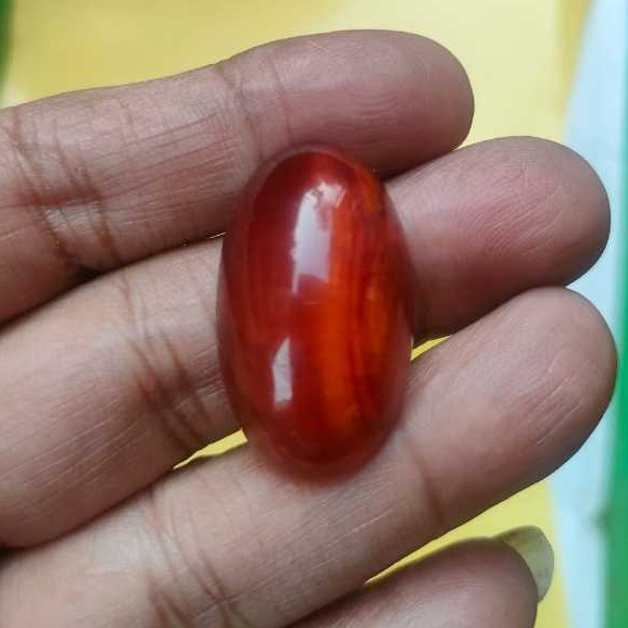 Cincin Batu Merah Pandan nanas