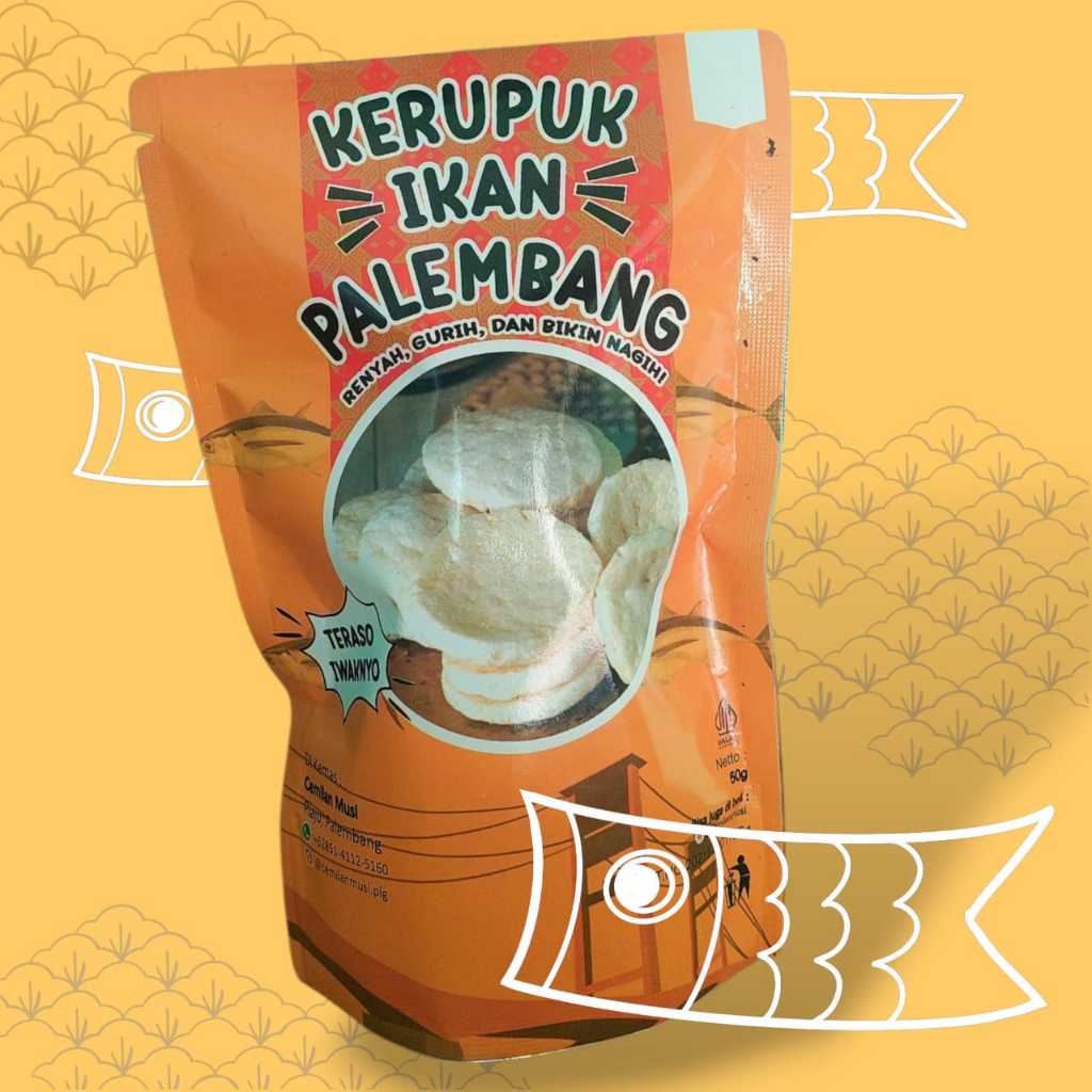 

Kerupuk Ikan Palembang asli ikan tenggiri, kualitas premium